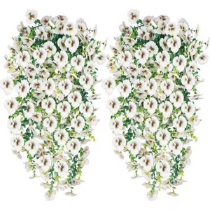 ดอกไม้ประดิษฐ์ Sunshine Flower Language ต้นแพนซี่ปลอม 80 กรัม สำหรับตกแต่งสวนกลางแจ้ง งานแต่งงาน และบ้าน ไม่ต้องบำรุงรักษา - Product Image 3