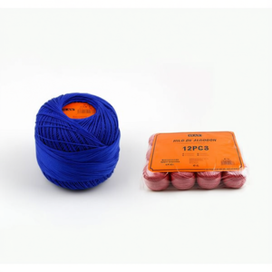 ด้ายฝ้ายอิลัน เบอร์ 12 สี 03 สำหรับเย็บปักถักร้อย งานฝีมือ - Product Image 1