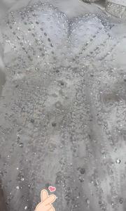 Бальное платье-Русалка с длинным рукавом - Product Image 6