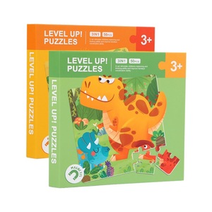 Giocattoli educativi magnetici 3-in-1 per bambini <span class=keywords><strong>libro</strong></span> Puzzle di cartone con animali dei cartoni animati tema auto per ragazzi e ragazze - Product Image 5