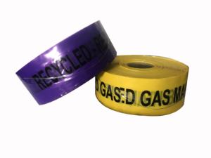 Cinta de advertencia de acero inoxidable magnética detectable subterránea personalizada - Product Image 3