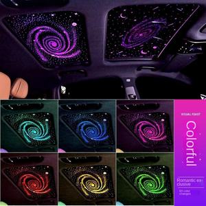 Film étoile LED caché pour toit ouvrant de voiture Gympani, éclairage d'ambiance intérieur 64 couleurs, modification pour Mercedes-Benz pour I8/Classe A 9-16V - Product Image 1