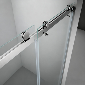 Phòng tắm không Khung nhà sản xuất màn hình tắm, tùy chỉnh dày 6mm 8mm 10mm 12mm Tempered kính mờ phòng tắm bao vây Bộ dụng cụ - Product Image 2