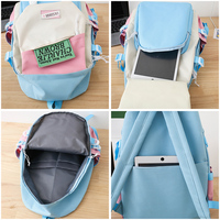 Nouveauté : Ensemble de sacs à dos 5-en-1 au design décontracté pour lycéens