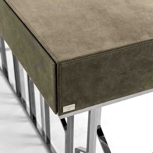 Tables consoles extensibles modernes en marbre doré Zhida pour hôtel et maison, meubles de <span class=keywords><strong>luxe</strong></span> pour salon et salle à manger - Product Image 6