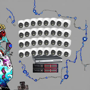 8MP 32 CH IP Kit telecamera di sicurezza NVR/<span class=keywords><strong>DVR</strong></span> 4K visione notturna Cloud opzioni di archiviazione dati ctv di rete a 32 canali - Product Image 2