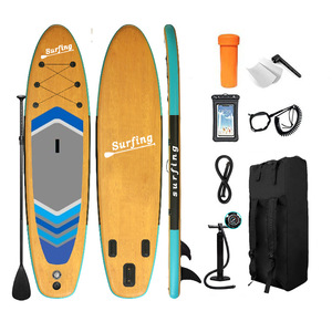 Tabla <span class=keywords><strong>de</strong></span> SUP inflable con diseño <span class=keywords><strong>de</strong></span> bloques <span class=keywords><strong>de</strong></span> color para <span class=keywords><strong>remo</strong></span> y <span class=keywords><strong>surf</strong></span>, venta al por mayor - Product Image 2