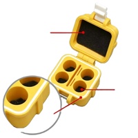 Boîte de rangement stérile haut de gamme pour flacons de 3 ml, idéale pour l'emballage et le transport de flacons, étui médical personnalisé, faible MOQ