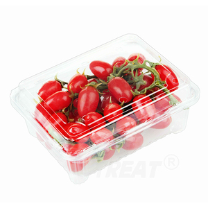 Contenedor de fruta de concha de plástico PET transparente desechable 500g 250g Uvas <span class=keywords><strong>Clamshell</strong></span> - Product Image 3
