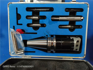 ชุดหัวเจาะปรับได้ <span class=keywords><strong>F1</strong></span> สำหรับเครื่องกัดซีเอ็นซี สำหรับแท่งเจาะ BT40 BT50 MT2 MT3 ขนาด 50 มม. 75 มม. 100 มม. - Product Image 4