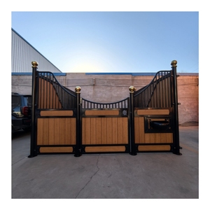 Disesuaikan portabel kuda galvanis stabil dan kuda kios kotak peralatan prefabrikasi Eropa luar ruangan duri kuda - Product Image 3