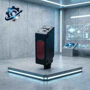 Nouveau capteur récepteur à faisceau traversant BOS02AR BOS R090K-PU-RX10-S75 avec boîtier en laiton durable et LED rouge pour la détection de position - Product Image 2