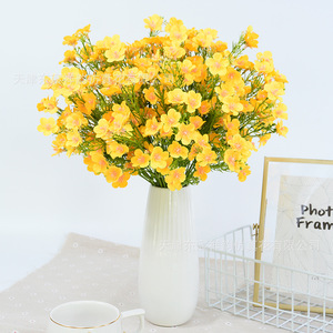 Fleurs artificielles en soie Dongchen Crafts, type Gypsophile, 35 cm, pour mariage, décoration intérieure, style pastoral - Product Image 3