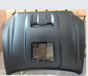 Capó <span class=keywords><strong>para</strong></span> Toyota Tacoma 2016-2023 con <span class=keywords><strong>Ventana</strong></span> de Vidrio y Luces LED Ámbar, Reemplazo de la Cubierta del Motor - Product Image 4