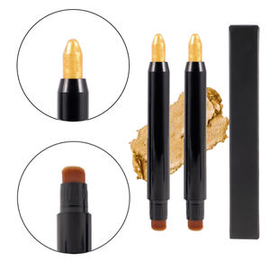 Kostenlose Probe Eigenmarke 2 in 1 Sahne Lidschatten-Stick mit Pinsel veganes Highlighter Lidschatten-Stick - Product Image 3