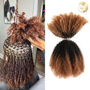 Extensiones <span class=keywords><strong>de</strong></span> Cabello Humano Boutique Meche para Locs, Estilo Emma <span class=keywords><strong>Oliver</strong></span>, Afro Kinky, Paquetes <span class=keywords><strong>de</strong></span> Cabello Virgen a Granel para Salones en EE. UU. y Nigeria - Product Image 1
