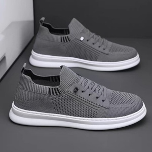 Chaussures décontractées pour hommes en maille respirante tissée, tendance et à la mode, pour l'été, vente en gros transfrontalière - Product Image 2