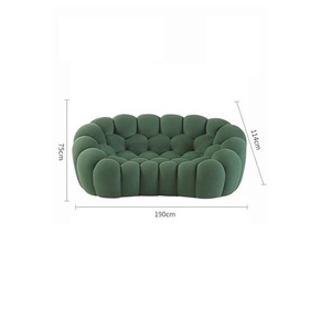Canapé compressible moderne pour salon, <span class=keywords><strong>futon</strong></span> convertible en <span class=keywords><strong>lit</strong></span> français, canapé sans accoudoirs en éponge avec dossier coussiné - Product Image 4