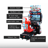 Nouvelle promotion, style tendance, simulateur de conduite automobile 3D, simulateur de Moto GP, machine de jeu d'arcade, simulateur de moto, jeu vidéo pour adultes