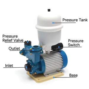 Bomba de Agua Autocebante de Alta Presión, <span class=keywords><strong>1</strong></span> <span class=keywords><strong>HP</strong></span>, 110/220V, Motor de Cable de Cobre, Bomba de Agua Limpia para el Hogar, al Mejor <span class=keywords><strong>Precio</strong></span> - Product Image 2