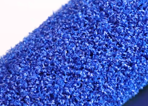 Terrain de padel professionnel GRASS Elite Blue, gazon artificiel texturé bouclé, 12 mm, gazon sportif pour terrain de paddle-tennis - Product Image 2