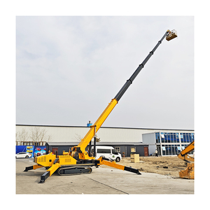 시공 및 유지 관리에 이상적인 소형 및 강력한 리프팅 솔루션 휴대용 8 톤 스파이더 크롤러 크레인 - Product Image 1