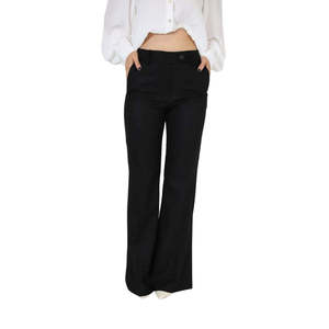 Pantalon pour femme 53538805 Camel, longueur mi-mollet, coupe large - Product Image 1