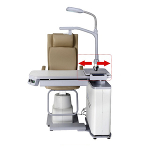 Unidad de Optometría Shanghai Fltek S-600B con Silla Elevadora, Recorrido de 200 mm, 90. Sillón Giratorio para Clínica Oftalmológica S-600B Dimensiones Generales (L*W*H) - Product Image 3