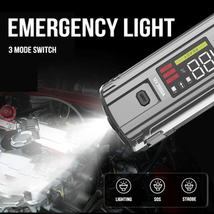 Arrancador <span class=keywords><strong>de</strong></span> Baterías <span class=keywords><strong>de</strong></span> Coche Green Keeper 2024, 3000A, 20000mAh, 12V, con Luz LED - Product Image 5