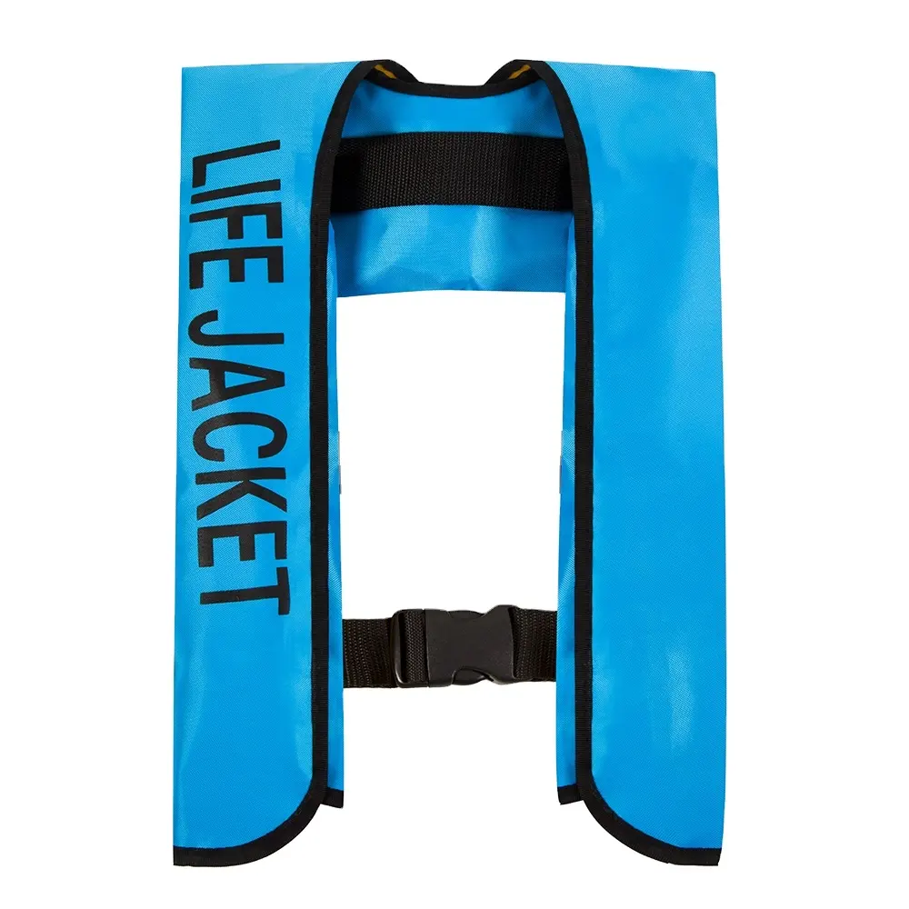 Colete salva-vidas inflável para esportes aquáticos, colete salva-vidas de 700g, tecido Oxford à prova d'água 400D, preço de fábrica
