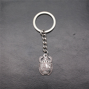 Porte-clés Scarabée Égyptien Vintage en Argent, Pendentif Scarabée à Hieroglyphes Anciens, Souvenir Touristique, Vente en <span class=keywords><strong>Gros</strong></span> - Product Image 2