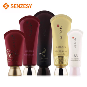 Tube souple PE SENZESY Premium 80ml 120ml de forme spéciale à extrémité scellée pour crème <span class=keywords><strong>BB</strong></span>, hydratant et masque de nuit - Product Image 1