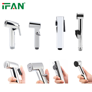Douche de toilette portable IFAN en plastique ABS chromé, <span class=keywords><strong>douchette</strong></span> manuelle pour femmes, nettoyage - Product Image 5
