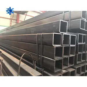 Tubo de aço Q355B quadrado e retangular para venda por atacado de fábrica em Tangshan