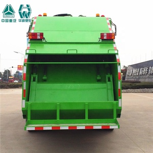 SINOTRUK HOWO 4X2 8 cbm compactador <span class=keywords><strong>de</strong></span> camión <span class=keywords><strong>de</strong></span> basura para la recogida <span class=keywords><strong>de</strong></span> residuos - Product Image 4