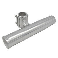 Support de canne à pêche marin en acier Xinxing, argenté, 7/8"-1", lisse