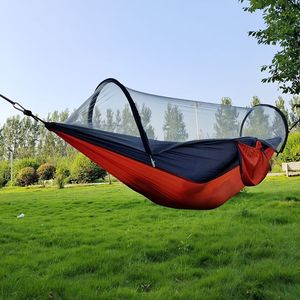 Polar Everest portatile singolo <span class=keywords><strong>amaca</strong></span> <span class=keywords><strong>lettino</strong></span> <span class=keywords><strong>da</strong></span> campeggio accessori <span class=keywords><strong>da</strong></span> viaggio altalena letto <span class=keywords><strong>da</strong></span> esterno portatile in Nylon <span class=keywords><strong>amaca</strong></span> con zanzariera - Product Image 5