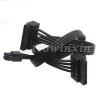 Funda para ordenador, placa base ATX Mini, 4 pines a Dual, 15 Pines, SATA, disco duro HDD, Cable adaptador de fuente de alimentación para Lenovo
