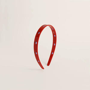 जापानी मीठा लाल सेब अद्वितीय शैली एसीटेट ताजा और ट्रेंडी हेयरबैंड सहायक महिलाओं के लिए - Product Image 4