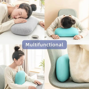 หมอนรองคอแบบพกพา สีมาการอง นุ่มสบาย รองรับต้นคออเนกประสงค์ หมอนสำหรับเดินทาง นอนหลับ และใช้ในออฟฟิศ - Product Image 4