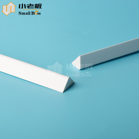Services de découpe de précision sur mesure, chanfreinage, biseautage, profilés d'extrusion en mousse PVC pour mur en béton