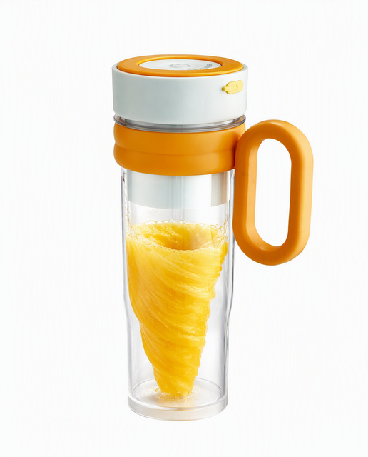 620ml 2000mAh Portable Juicer and Blender with 18500RPM High-Speed Copper Motor and 304 S/S Blade Type-C USB Smoothie Maker