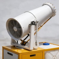 Canon à brume d'eau robuste de 40 m avec performance de pulvérisation stable pour le refroidissement des ateliers industriels