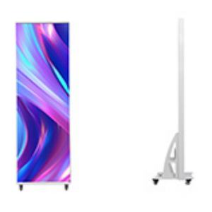 Écran d'affichage LED vertical pliable P2.0, étanche IP65, luminosité 500 cd, argenté, pour usage intérieur, éducation et centres commerciaux - Product Image 4