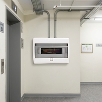 Boîte de distribution électrique portable étanche OEM HPK 12 boucles, entièrement en plastique, installation dissimulée