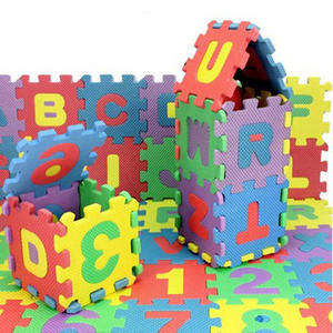 <span class=keywords><strong>Tapis</strong></span> alphabet <span class=keywords><strong>en</strong></span> <span class=keywords><strong>mousse</strong></span> OEM 36 pièces pour tout-petits, <span class=keywords><strong>tapis</strong></span> rampant écologique personnalisable pour bébé pour l'éducation préscolaire - Product Image 2