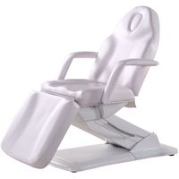 Table de Massage Professionnelle Moderne pour Soins Esthétiques, Électrique, 3 Moteurs, Réglable, pour Usage en Salon, en PU