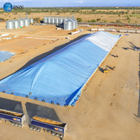 Bâche de protection pour silo à grains 610 g/m² – Bâche imperméable sur mesure très résistante