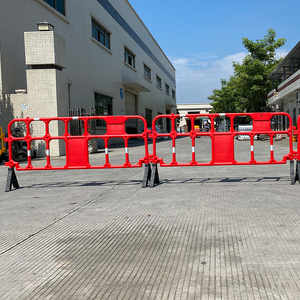 2100mm Blow‑molded Plastic Safety Barrier HDPE Construction Site <b>Temporary</b> Crowd Control Plastic Barricade <b>Fence</b> - Product Image 5