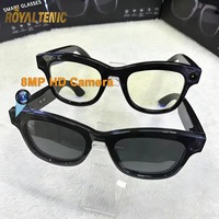 Lunettes de soleil intelligentes M01 Pro avec enregistrement photo et vidéo 4K HD, protection anti-lumière bleue, traducteur vocal IA, audio et Wi-Fi, et caméra intégrée